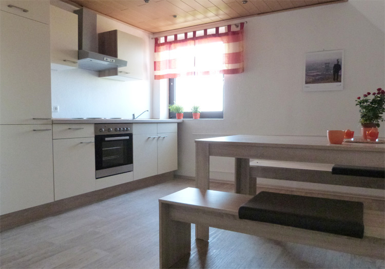 Unsere Ferienwohnung in Bottrop Kochen in der eigenen Ferienwohnung